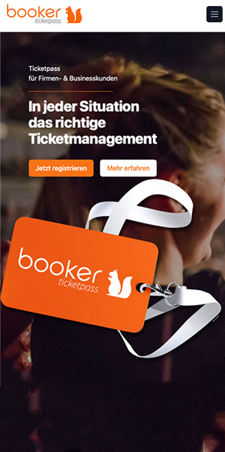 Screenshot aus dem Ticketpass