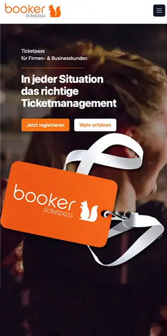 Screenshot aus dem Ticketpass