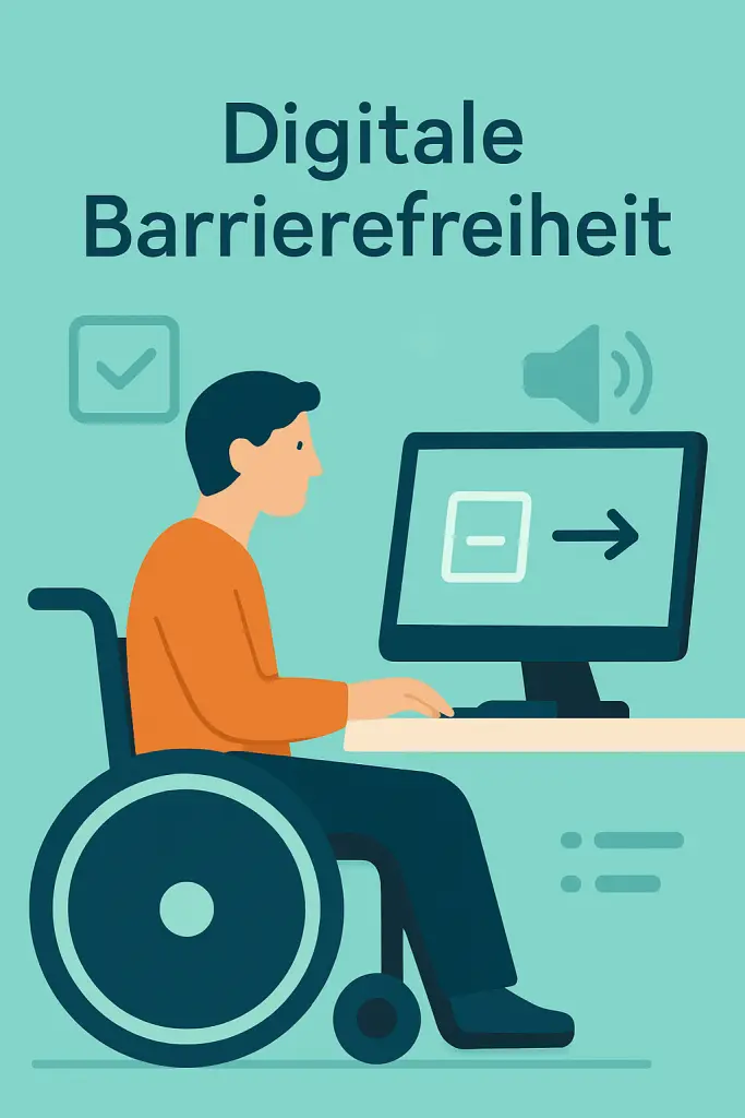 Symbolbild zur digitalen Barrierefreiheit.