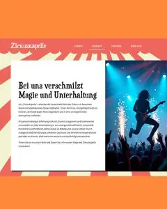 Vorschaubild für die Projektvorstellung Zirkuskapelle